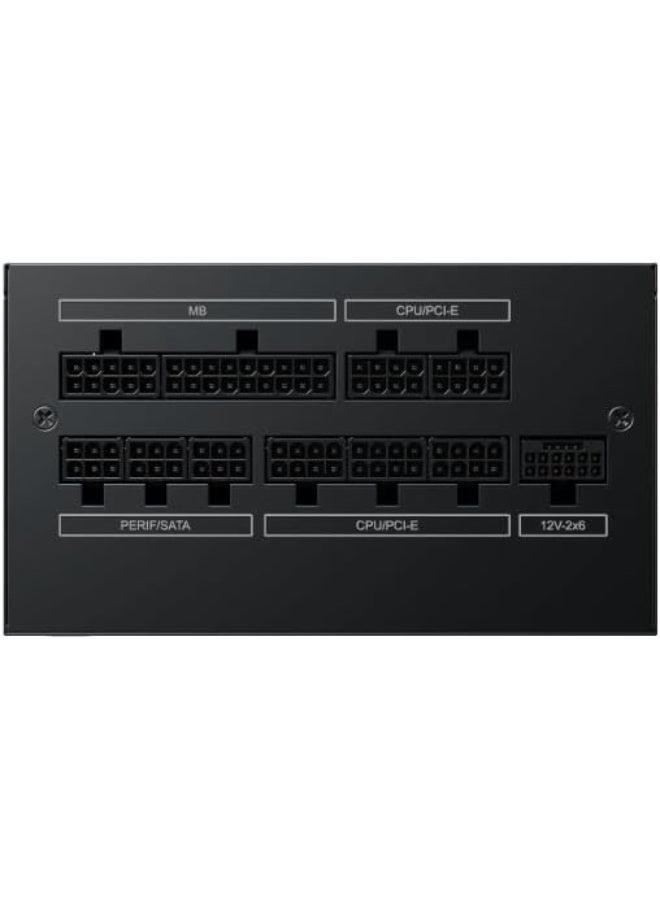 زيجماتيك ثور T750M V3 (نطاق كامل، 80+برونز، DF APFC و DC إلى DC، مروحة TW12cm، كابل مسطح كامل التوصيل باللون الأسود، الجيل 5.1، سلك SASO، صندوق ملون) - Image 5