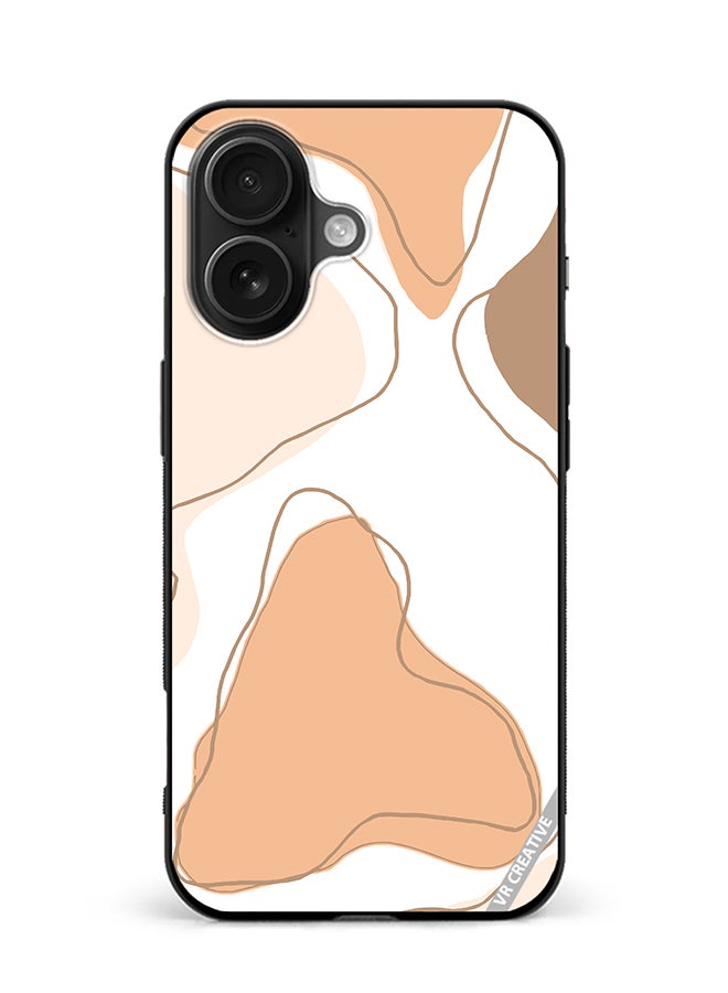 Protective Case Cover For Apple iPhone 16 Plus Layers Design Multicolour