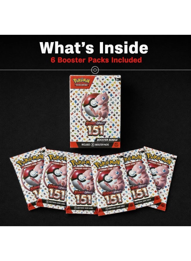 Pokemon TCG Scarlet & Violet 151 Booster Bundle (SV3.5) with 6 Booster Packs - Image 4