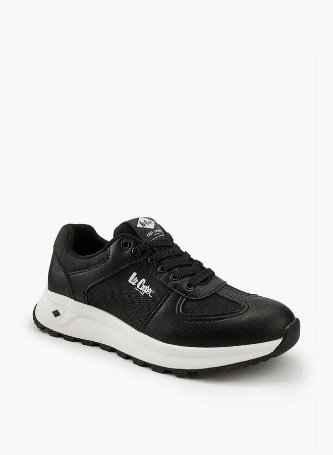 Lee Cooper Men's Panelled Lace-Up Sneakers - Image 1