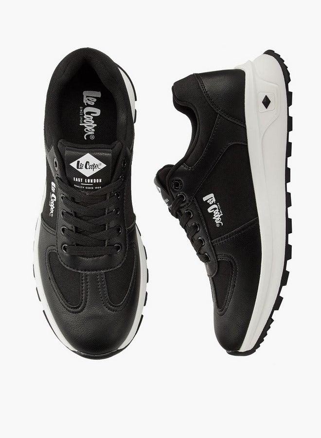 Lee Cooper Men's Panelled Lace-Up Sneakers - Image 2