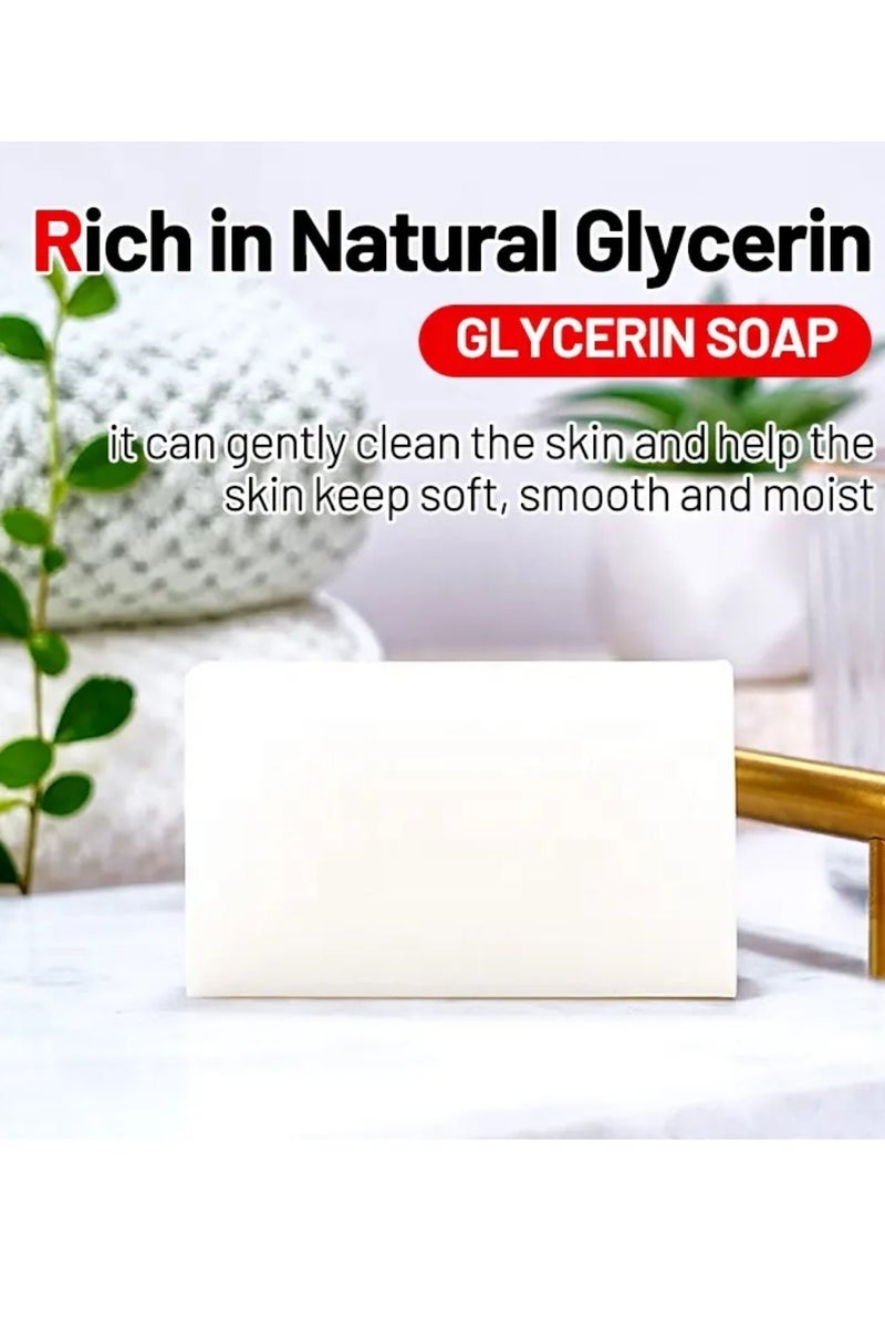 Disaar صابون الجلسرين المرطب 120 جرام مستخلص حليب العسل ينظف المسام ويعزز إشراقة البشرة ويعطي ترطيباً عميقاً للوجه والجسم - Image 3