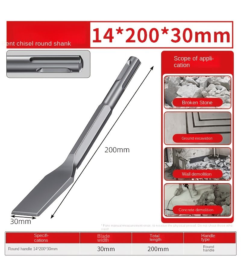 Concrete Masonry Electric Pick Hammer Impact Drill Bit Set - Image 5