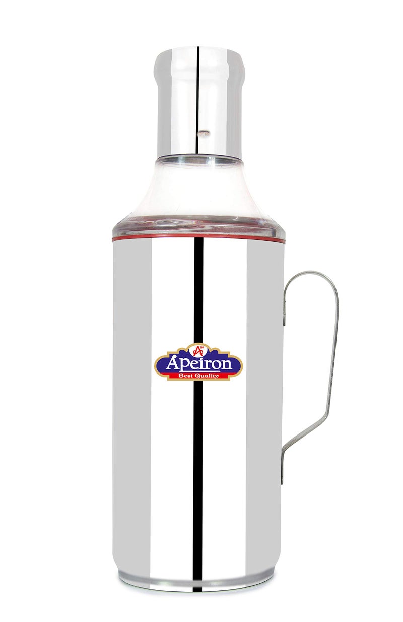 Apeiron Stainless Steel Oil Pourer, 750ml, Pack of 1, Red - Image 1