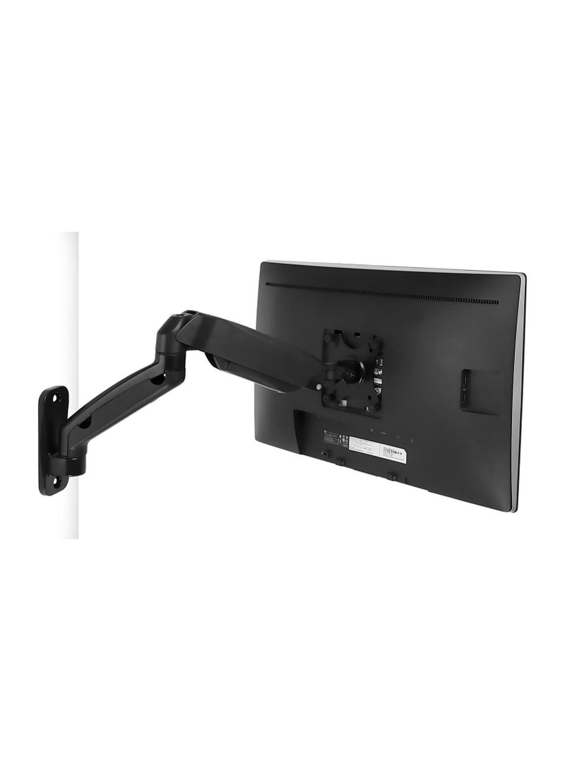 ELTRAZONE Computer Monitor Wall Mount Arm, Height Adjustable Articulating with Gas Spring Arm, for 17-32 inch LCD, LED Computer Monitors - Image 4