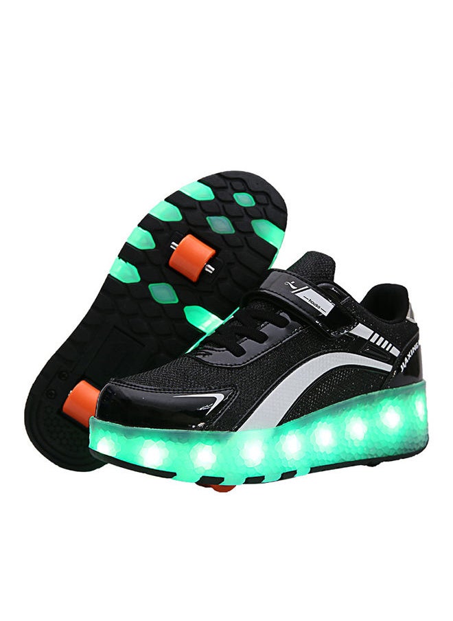 Generic - Roller Shoes USB Charge Girls Boys Sneakers with Wheels LED Roller Skates Shoes - Image 1