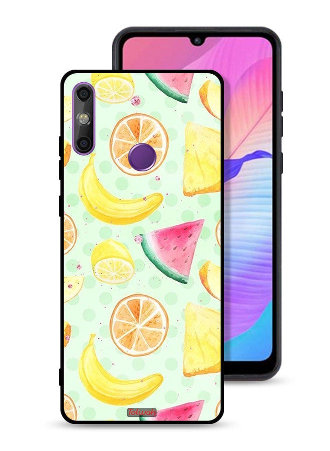 Tolwak Huawei Enjoy 20e Protective Case Cover Fruits Watercolor Art - Image 1