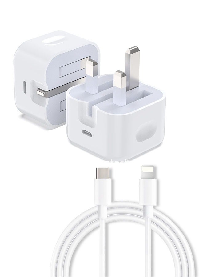 20W Charger for Apple Type-C Interface: Fast Charger with 20W Fast Charge Cable - Image 1