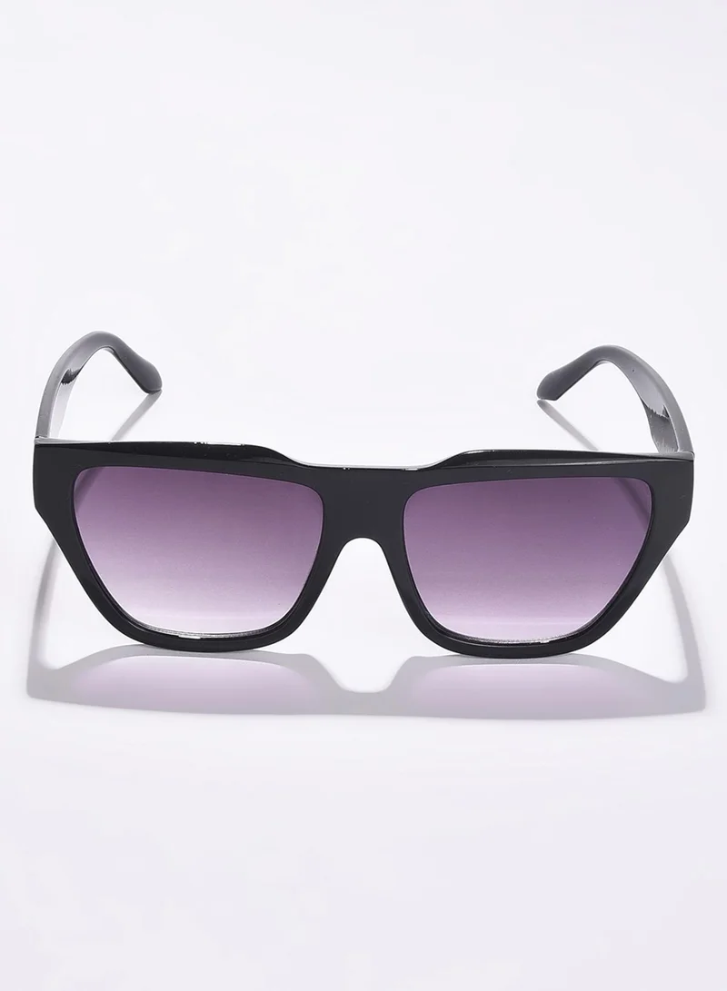 Haute Sauce Black Lens Black Butterfly Sunglasses