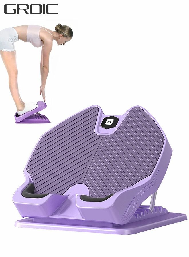 GROIC Portable Slant Board for Calf Stretching, Adjustable 9 Level ...