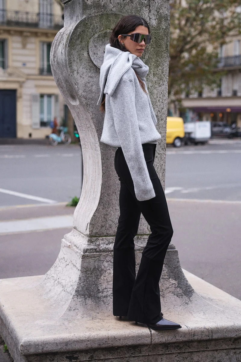 H&M Flared tailored trousers