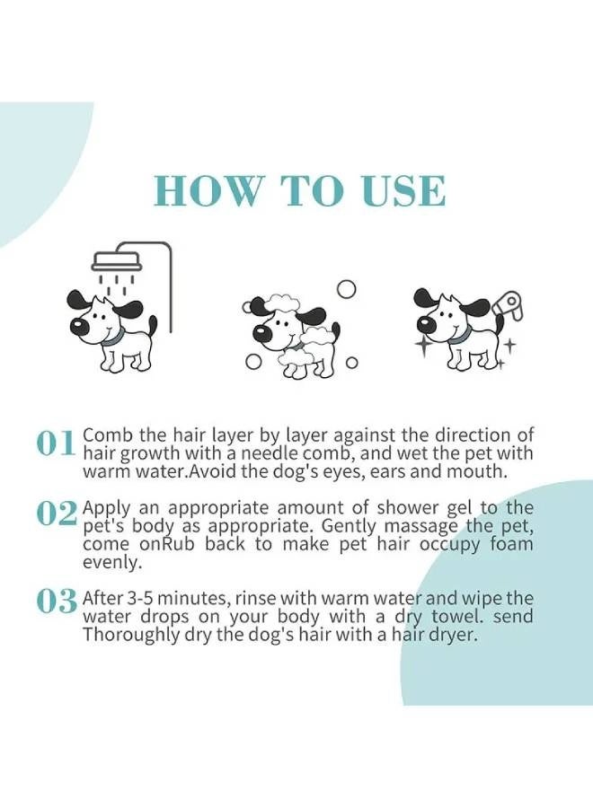 Bioline Deshedding Shampoo For Dogs 250ml - Image 2