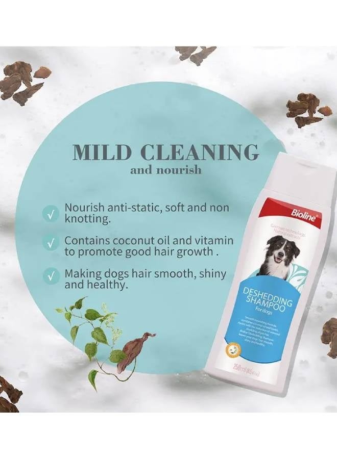 Bioline Deshedding Shampoo For Dogs 250ml - Image 3