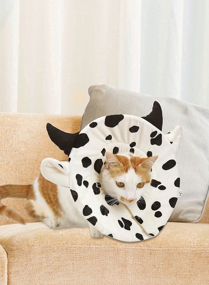 Excefore Adjustable Cat Cone Collar Soft, Cute Cat Recovery Collar, Cat Cones After Surgery for Kittens  - Image 5