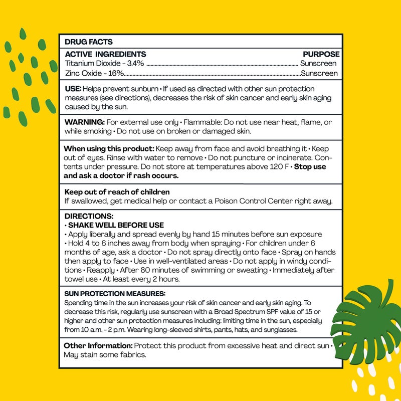 Hello Bello SPF 50 Kids Mineral Sunscreen Spray, Hypoallergenic Broad Spectrum UVA and UVB Protection, Reef Friendly and Water Resistant, 5 oz - Image 2