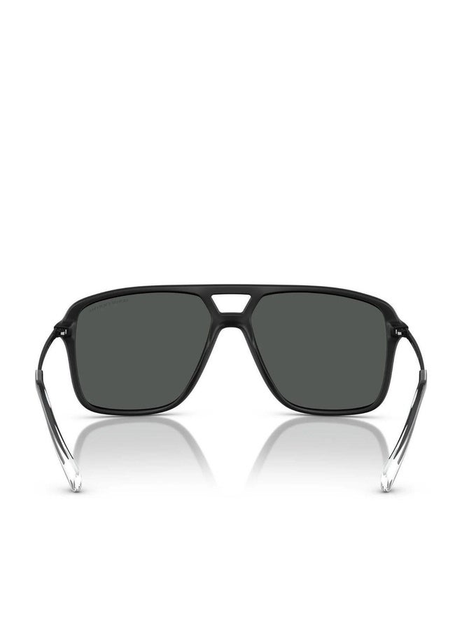 ارماني اكسشينج أرماني إكستشينج أرماني إكستشينج 4150SU أسود مطفي 59 - Image 2