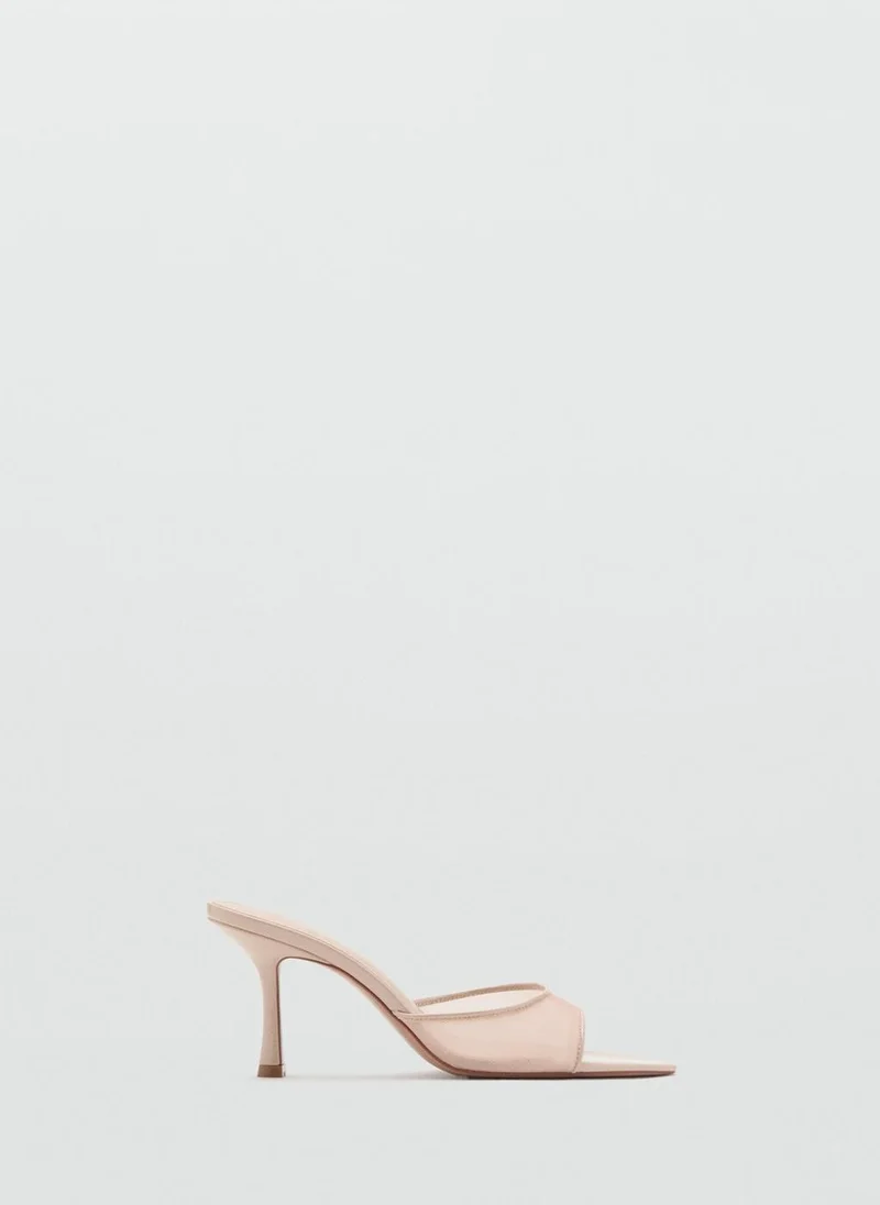MANGO Pointed Heel Sandals