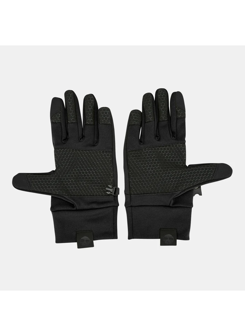 Timberland Men's Stretch Colorblock Softshell Fleece Gloves