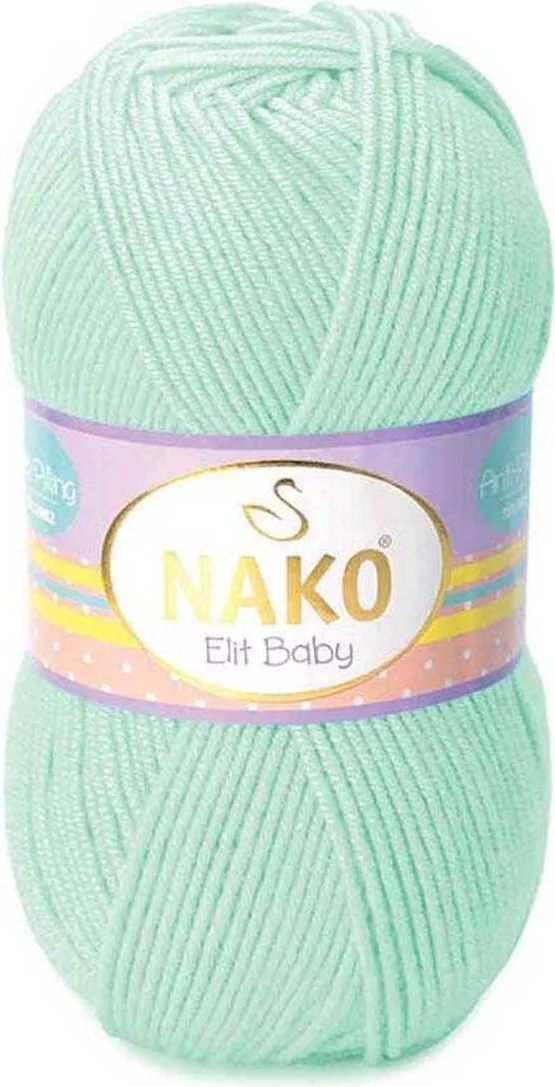 ناكو New Sm Elite Hand Knitting Yarn Code/color: Nile Green 6692