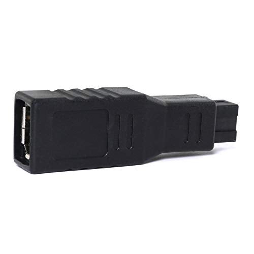 RLECS FireWire IEEE 1394 Type A 400 6 Pin Female to 1394 Type B 800 9 Pin Male Data Transfer Adapter Converter for MacBook Pro, Mac mini, iMac etc - Image 5