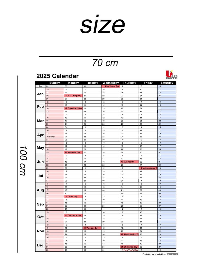 Generic 2024 WALL CALENDAR  - Image 2