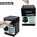 Totola Piggy Bank Electronic Mini ATM for Kids Baby Toy Safe Coin Banks Money Saving Box Password Code Lock for ChildrenBoys Girls Best Gift Black - Image 4