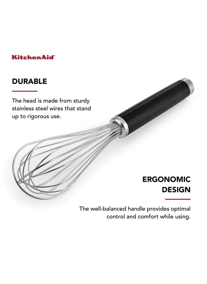 KitchenAid KitchenAid Classic Utility Whisk, 10.5 Inch, Black  - Image 4