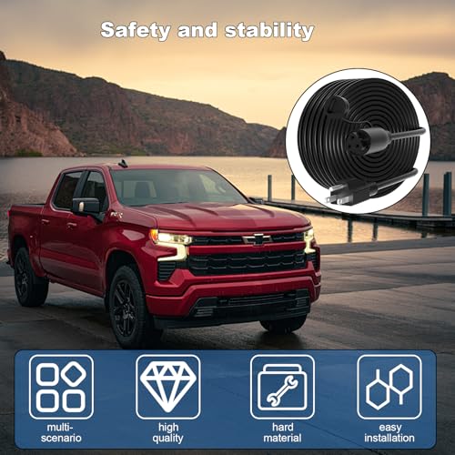 SYFLYH 84564686 Engine Coolant Heater Power Cable for 2019-2023 Chevrolet Silverado 1500/LD/LTD 2020-2024 GM Chevy Silverado 2500/3500 HD Duramax Trucks GMC Yukon/XL/Sierra 2019-2022 Buick Cadillac - Image 4