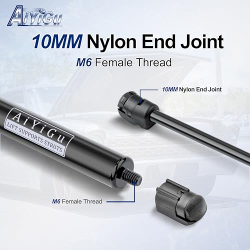 AiYiGu Front Hood Struts Shocks Lift Supports Gas Springs 4142 Compatible with Ford Explorer 2002 2003 2004 2005 2006 2007 2008 2009 2010, Replacement SG404025, Pack of 2 - Image 5