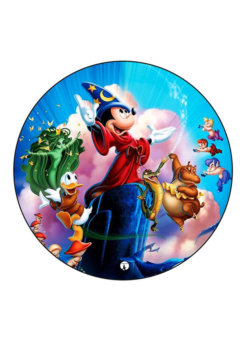 Disney Character Printed Mouse Pad Multicolour