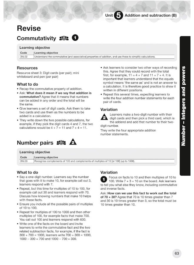 Collins International Primary Maths Teacher’s Guide: Stage 3  - Image 5