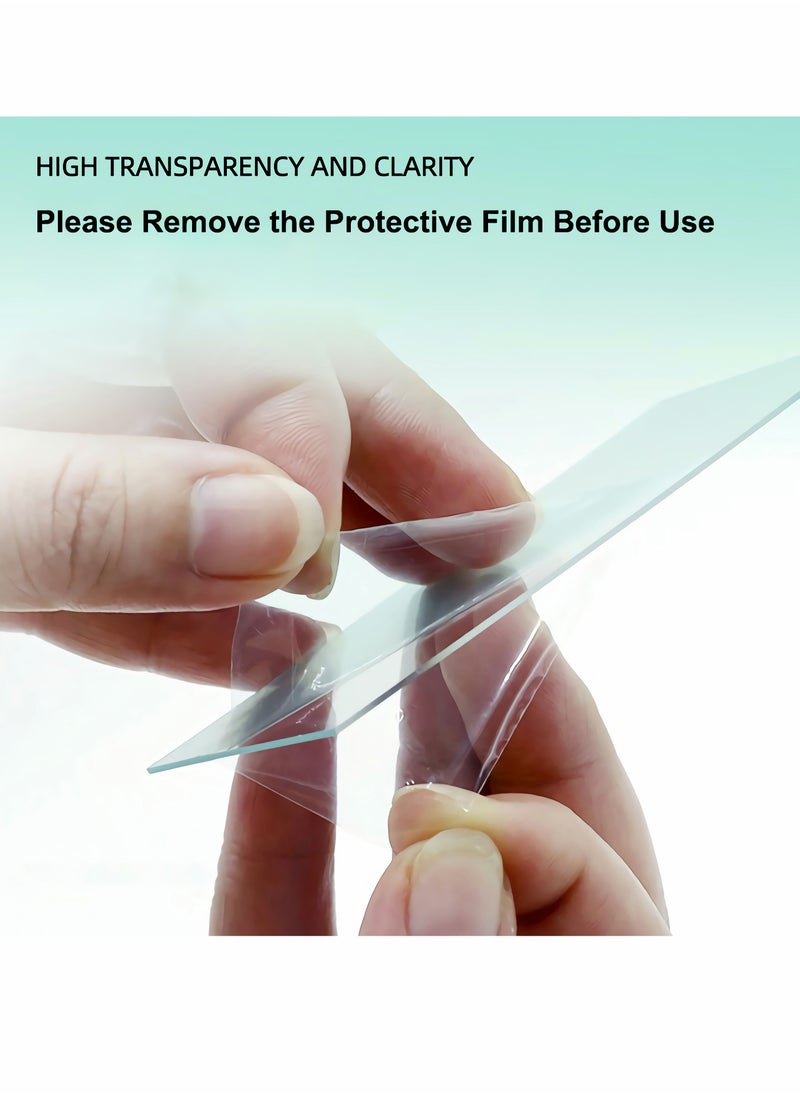Y&D Welding Protection Lenses, Automatic Dimmable Transparent Plastic Mask Sheet, High Definition For Caps, Splash-proof, Dust-proof and Sand-proof (10Pcs)  - Image 3