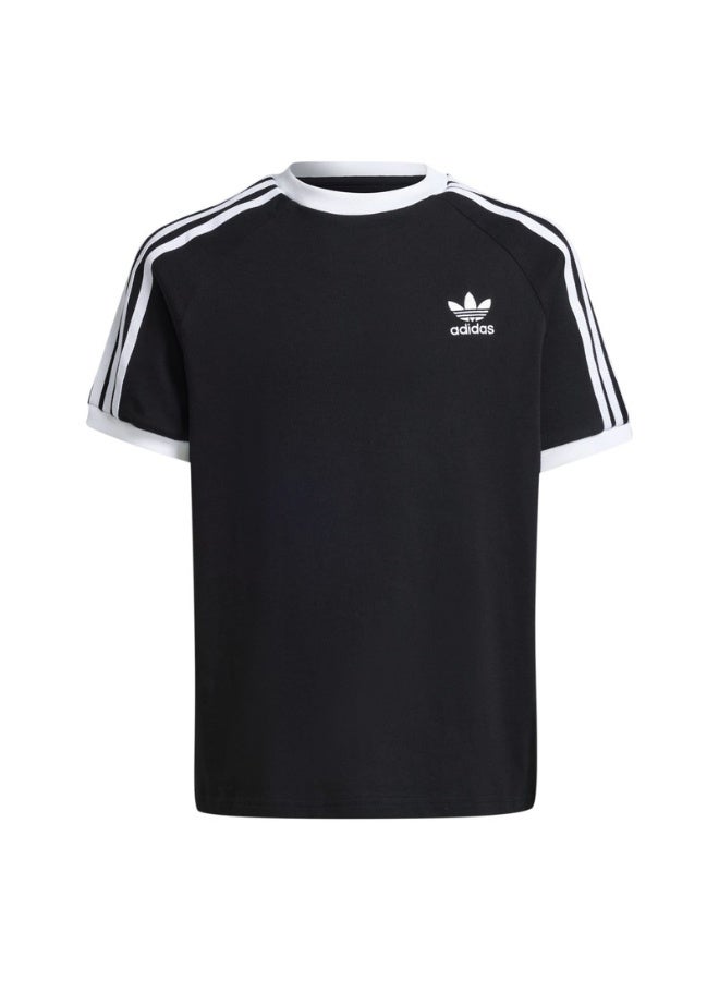 adidas تي شيرت أديداس 3STRIPES للأطفال - أسود - Image 1