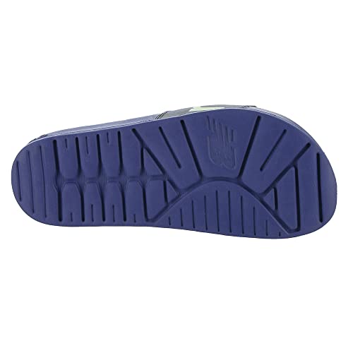 New Balance Women's 200 V1 Slide Sandal, Victory Blue/Vibrant Spring Glo/White, 7 - Image 3