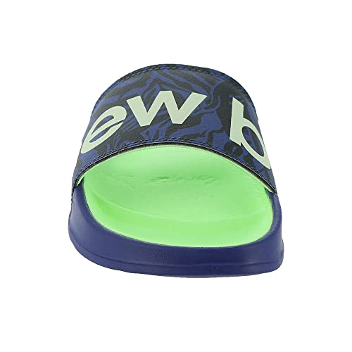 New Balance Women's 200 V1 Slide Sandal, Victory Blue/Vibrant Spring Glo/White, 7 - Image 5