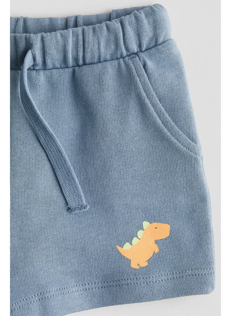 اتش اند ام Printed sweatshorts