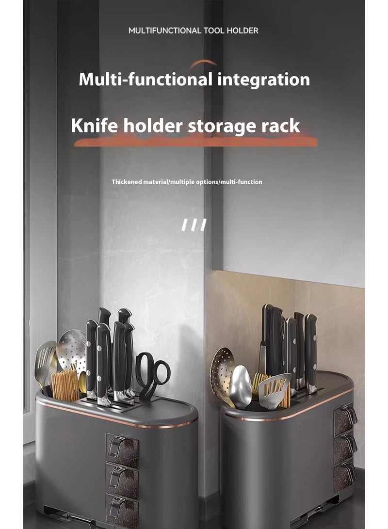 general Multi Functional Kitchen Storage Rack With Seasoning Storage Box - Image 2