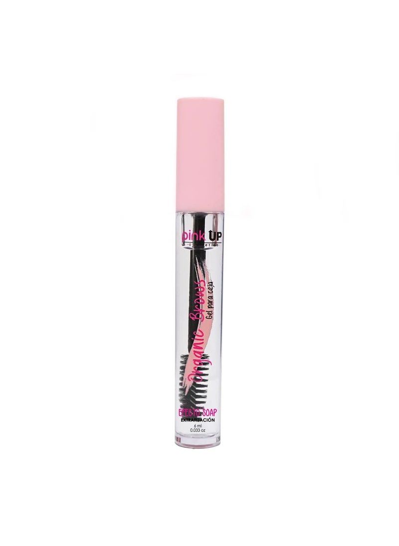 Organic Brows Eyebrow Gel  Brow Gel Clear Mascara  Transparent gel to comb the eyebrows Provides definition and volume Maximum fixation Model PKOE01