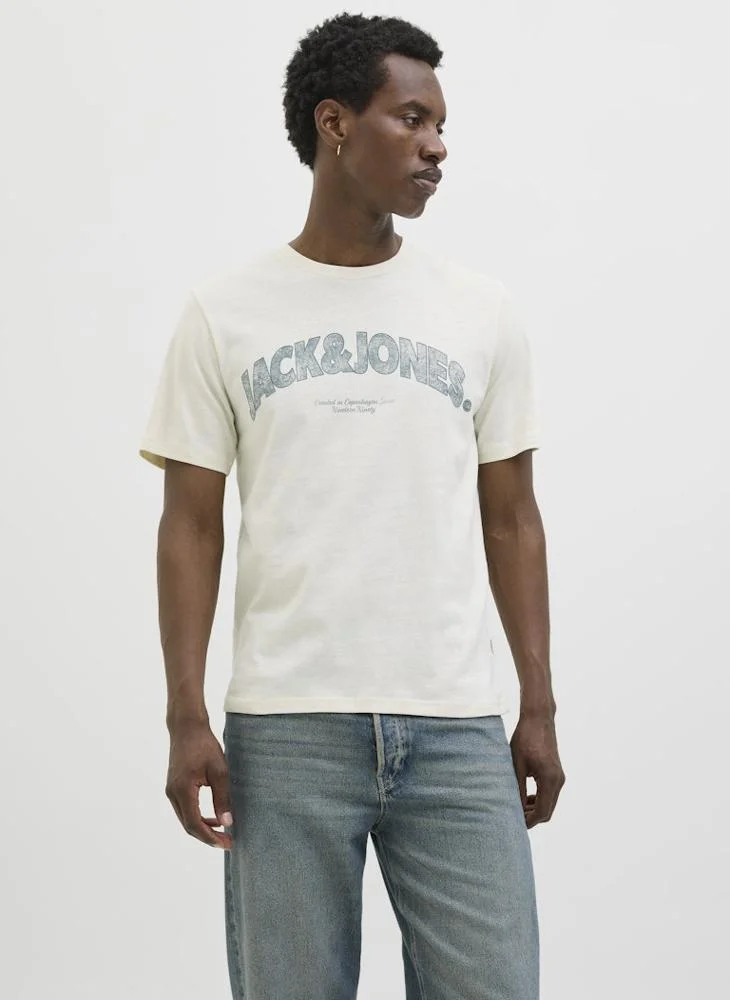 JACK & JONES JORALMERIA BOLD BRANDING TEE SS CN