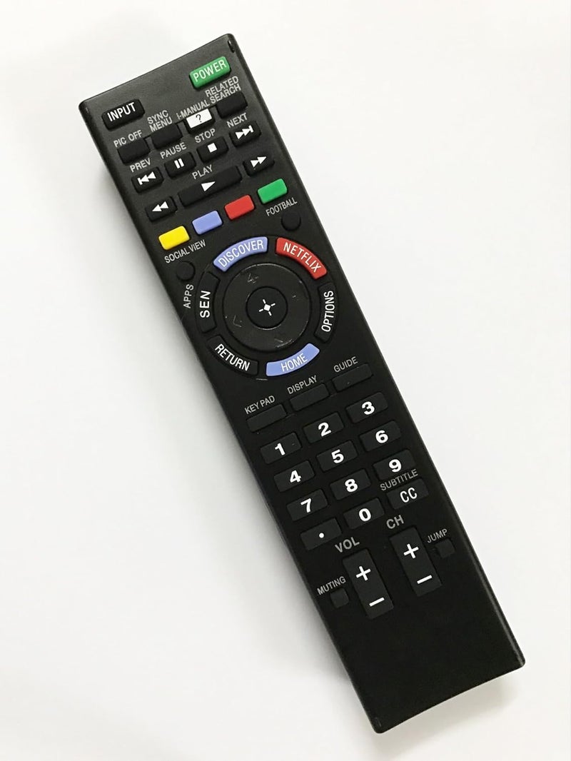BOMAZ Replacement Remote Control for Sony XBR-65X800B KDL-48W590B KDL-42W700B KDL-40HX750 HD Smart LED TV - Image 2