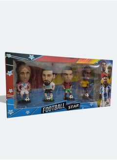 Generic Action Figures 4 pieces football players different  - Image 2