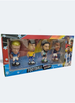 Generic Action Figures 4 pieces football players different  - Image 3