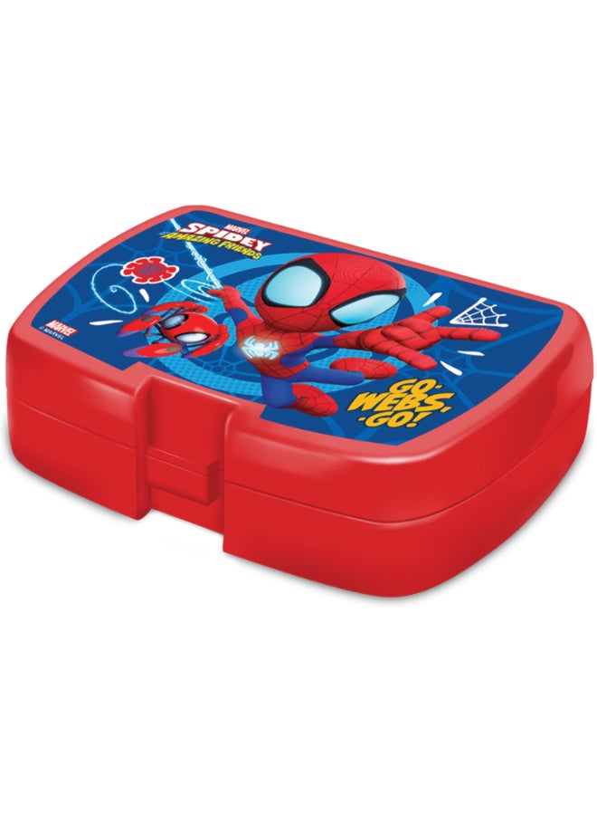 MARVEL Spidey Amazing Friends Junior 3 in 1 Set (14" Trolley Bag with Lunch Box & Water Bottle) - Image 2