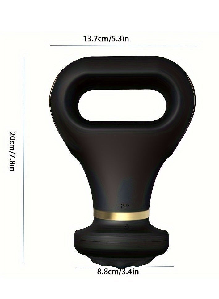 general High Quality Pulse Hot Compress Mini Body Massager Portable Handhold 5 Heads Body Beauty Massage For Muscle Relaxation - Image 1