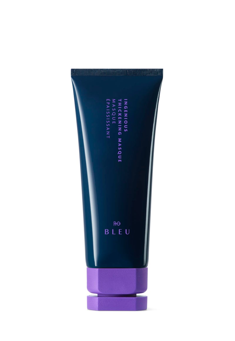 RCo BLEU Ingenious Thickening Masque Weightless Deep Conditioner and Thickening Treatment Nourishes Repairs Adds Body and Bounce to Fine Hair Without Weighing It Down 5 oz