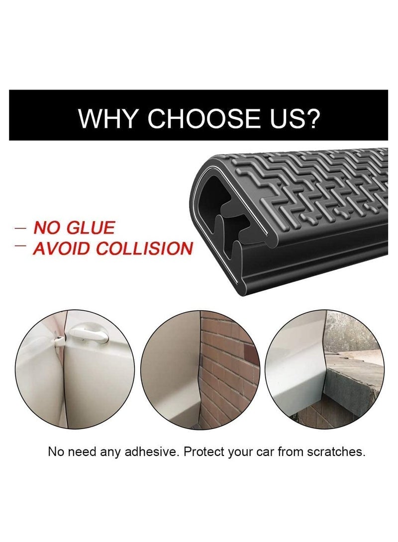 Generic Universal Fit 10 Meter Rubber Car Door Edge And Scratch Protector Rubber Seal Protector  - Image 4