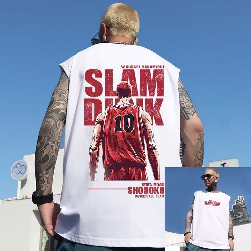B3 Summer Style American Basketball Sleeveless T-Shirt Street Fashion Cool Men'S Tank Top - Image 1