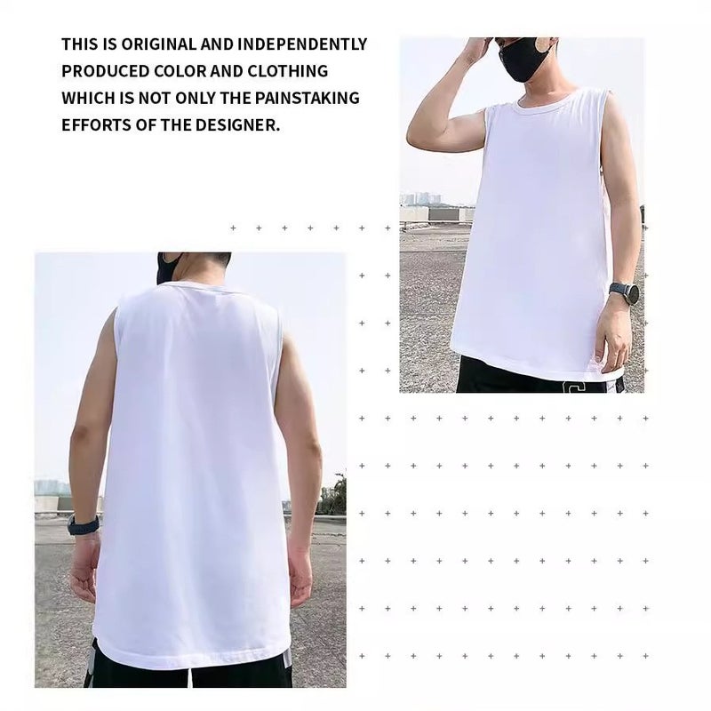 B3 Summer Style American Basketball Sleeveless T-Shirt Street Fashion Cool Men'S Tank Top - Image 5