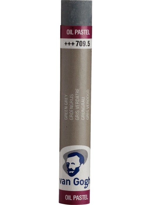 Talens Van Gogh Oil Pastel Paint 709.5 Green Gray 