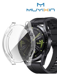 Compatible with Huawei watch GT3 46 mm Protector Case Clear - pzsku/Z161CE5B7C9546FF2CEBFZ/45/_/1693962159/7bc284c8-2b81-4a9b-b132-d2bd19cbf963